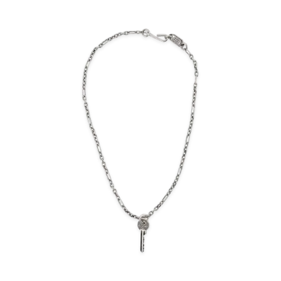 BALENCIAGA Women's Neverlost Necklace Metal "Silver"