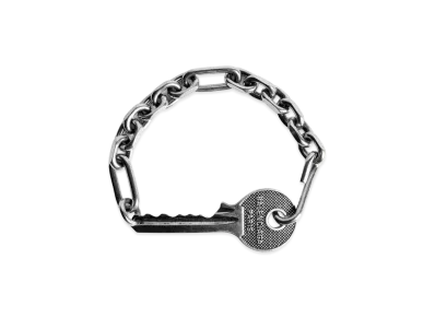BALENCIAGA Neverlost Bracelet "Antique Silver"