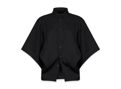Bottega Veneta Women's Twill Oversize Shirt "Black"