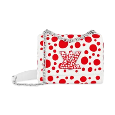 Louis Vuitton x Yayoi Kusama Twist PM Epi Leather Infinity Dots "Blanc/Rouge"