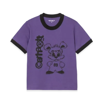 Carhartt WIP Women's S/S IP Ringer T-Shirt "Calla/Black"