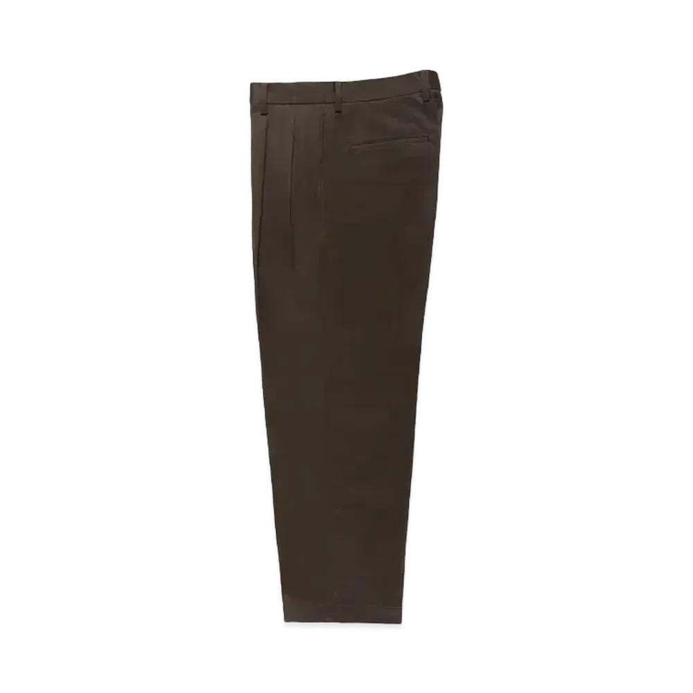 WACKO MARIA Double Pleated Chino Trousers "Khaki"