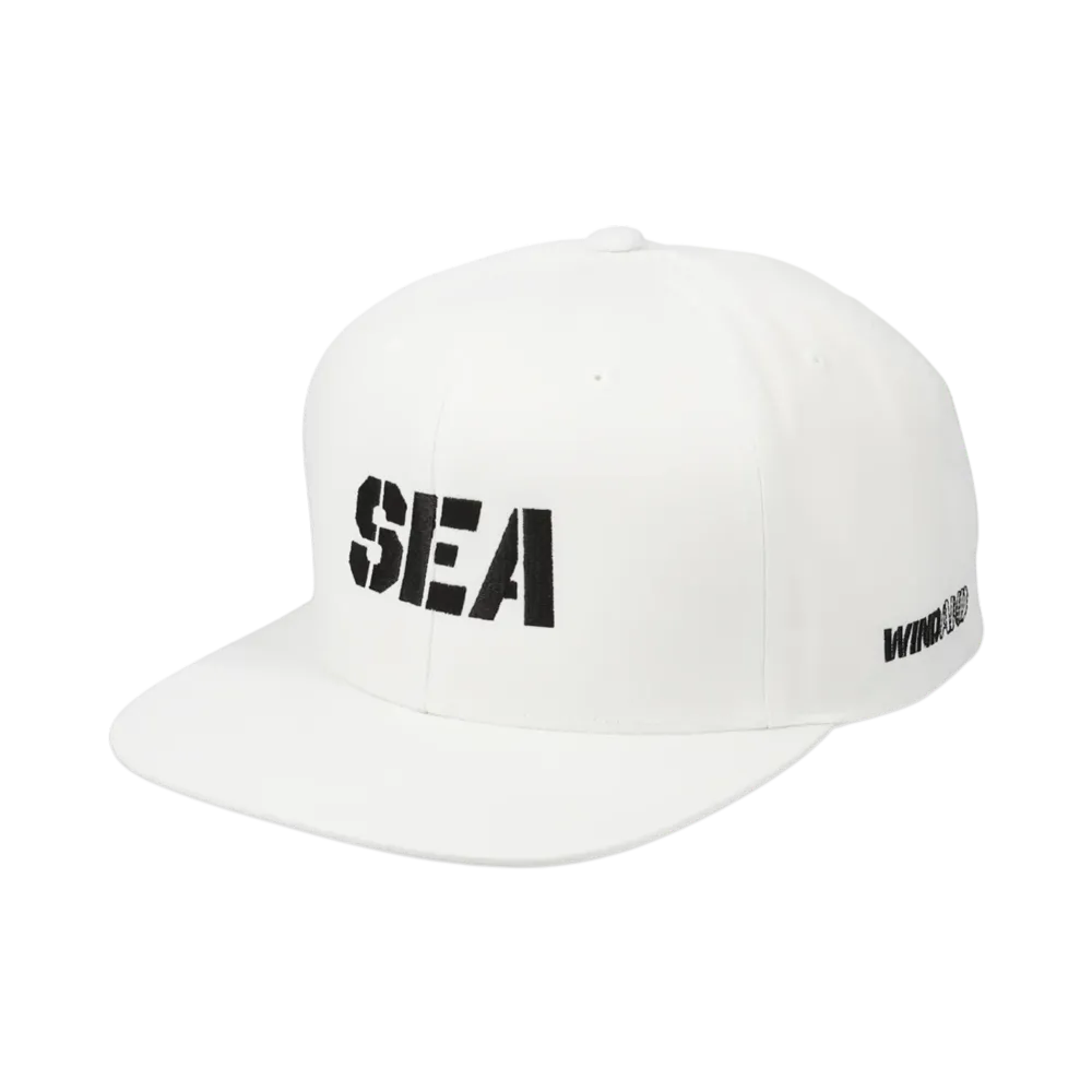 WIND AND SEA x Gan Craft Cap "White"