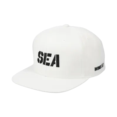 WIND AND SEA x Gan Craft Cap "White"