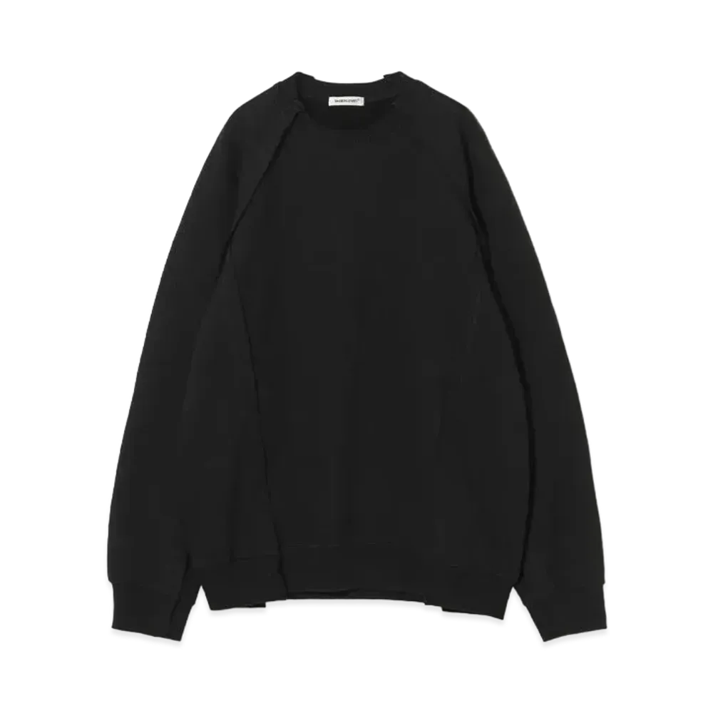 UNDERCOVER Cotton Fleece Pullover "Black"