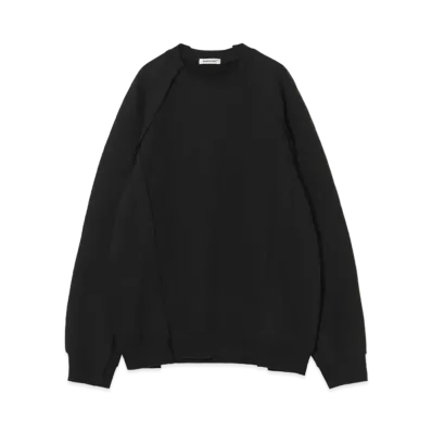 UNDERCOVER Cotton Fleece Pullover "Black"