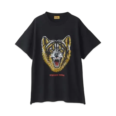 HYSTERIC GLAMOUR Hysteric Noise Oversized T-Shirt "Black"