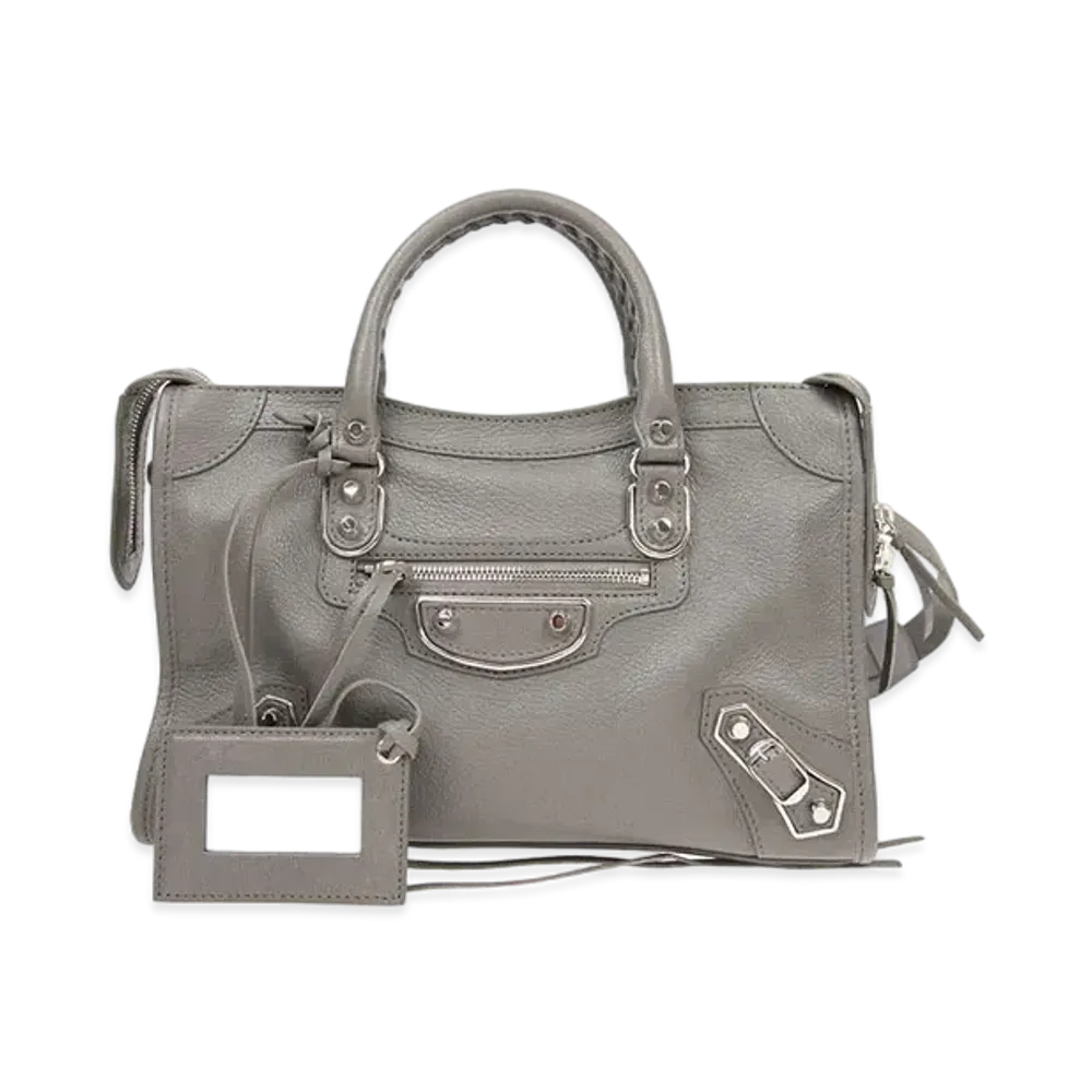 BALENCIAGA Handbag Classic City"Gray"