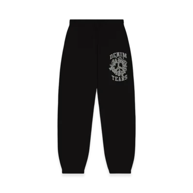 DENIM TEARS Denim University Sweatpants "Black"