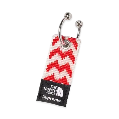 Supreme x The North Face Woven Keychain "Red"