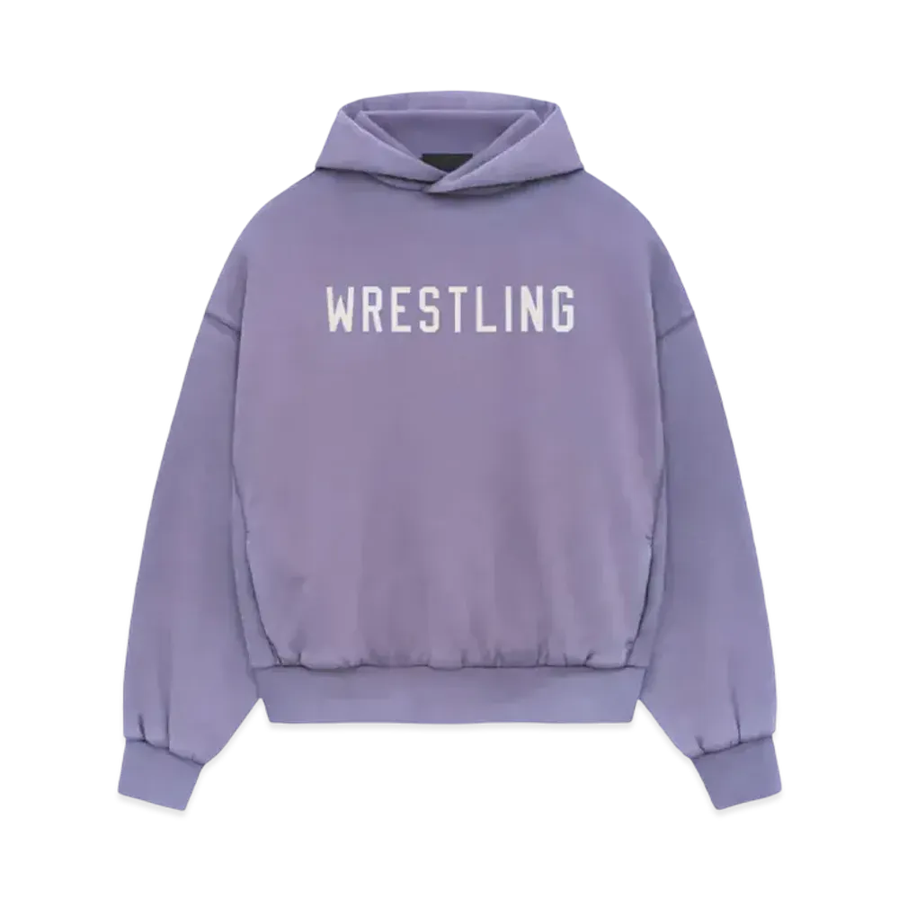 FEAR OF GOD Essentials Heavy Fleece Vintage Shrunken "Lavender" 192BT246217F