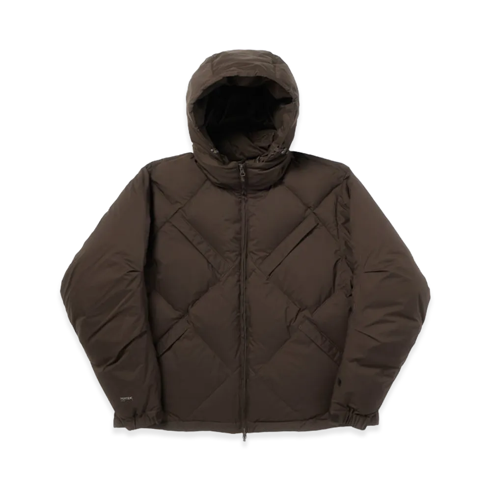 DAIWA PIER39 Women's Tech Extream Down Jacket "Dark Brown"