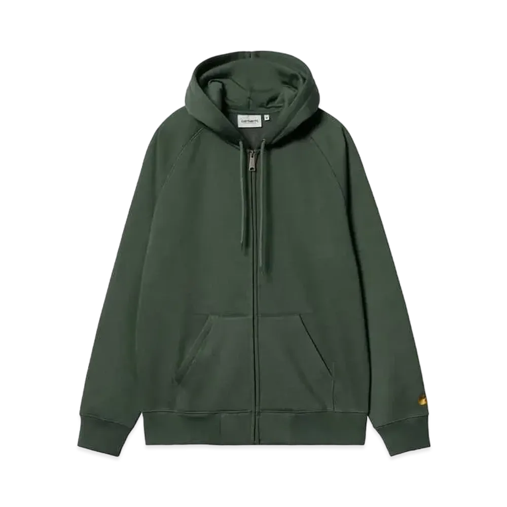 Carhartt WIP Hooded Chase Jacket "Sycamore Tree/Gold"
