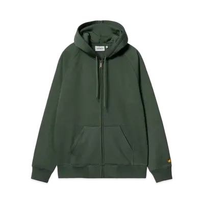 Carhartt WIP Hooded Chase Jacket "Sycamore Tree/Gold"
