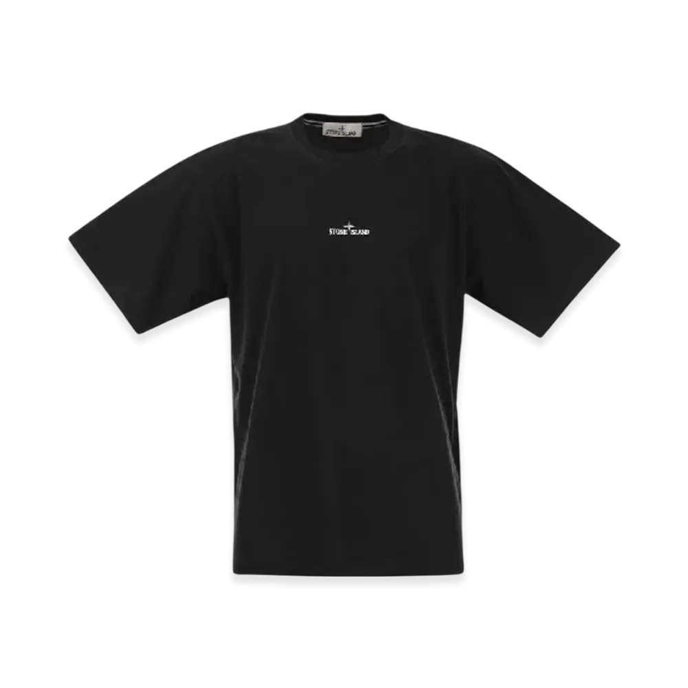 Stone Island 2RC89 'Scratched Paint One' Print Short Sleeve T-Shirt - 24SS "Black"