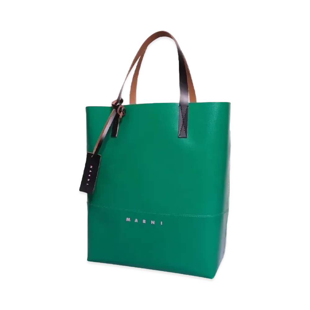 MARNI TOTE N/S "SEA GREEN"