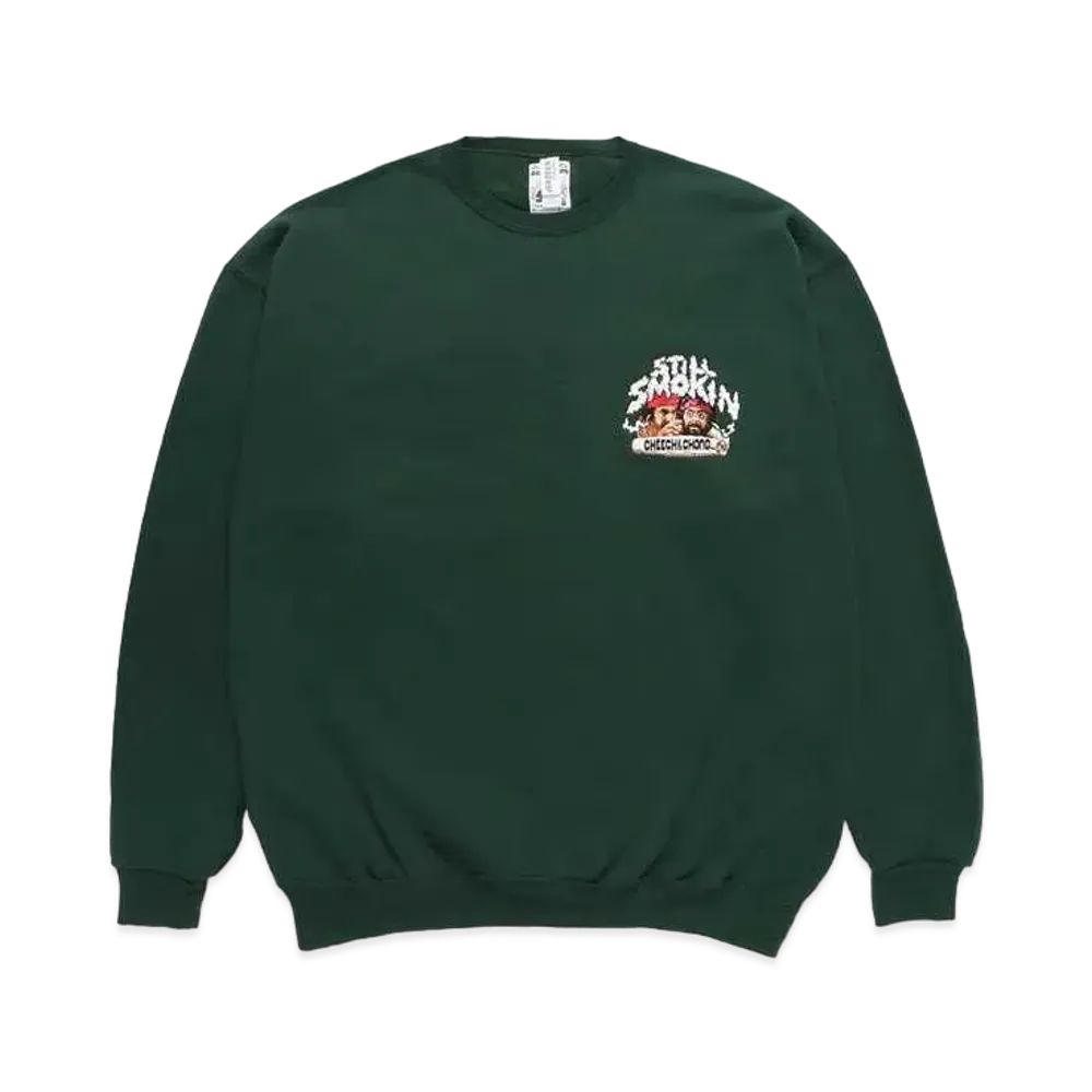 WACKO MARIA STILL SMOKIN' / SWEAT SHIRT #2 "Green"