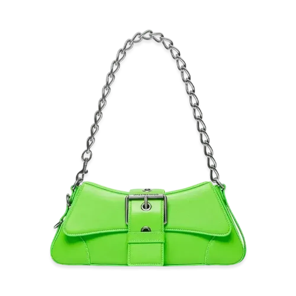 BALENCIAGA Lindsay Small Shoulder Bag "Green"