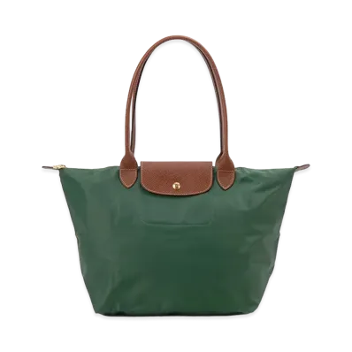 LONGCHAMP Tote Bag "British Green/Green"