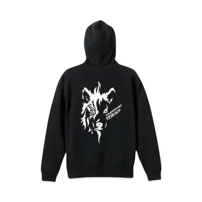 DEVILOCK WOLF HOODIE "BLACK"