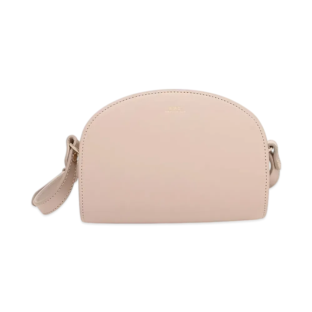 A.P.C. Sac Demi Lune Mini "Moon Grey"