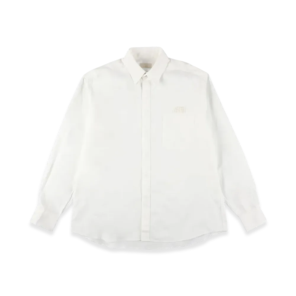 WIND AND SEA Cozy Oxford Shirt "White"