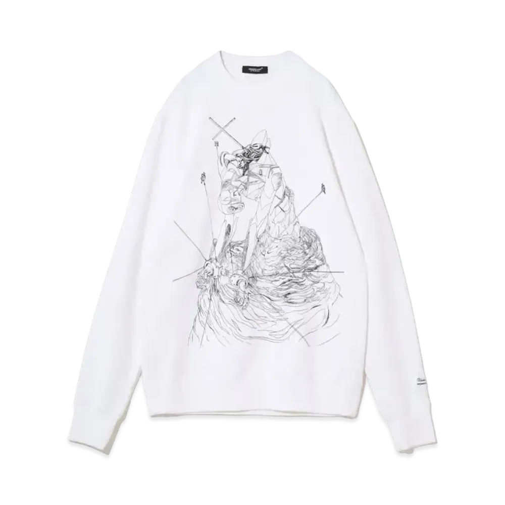 EVANGELION × UNDERCOVER SWEATSHIRT "White"