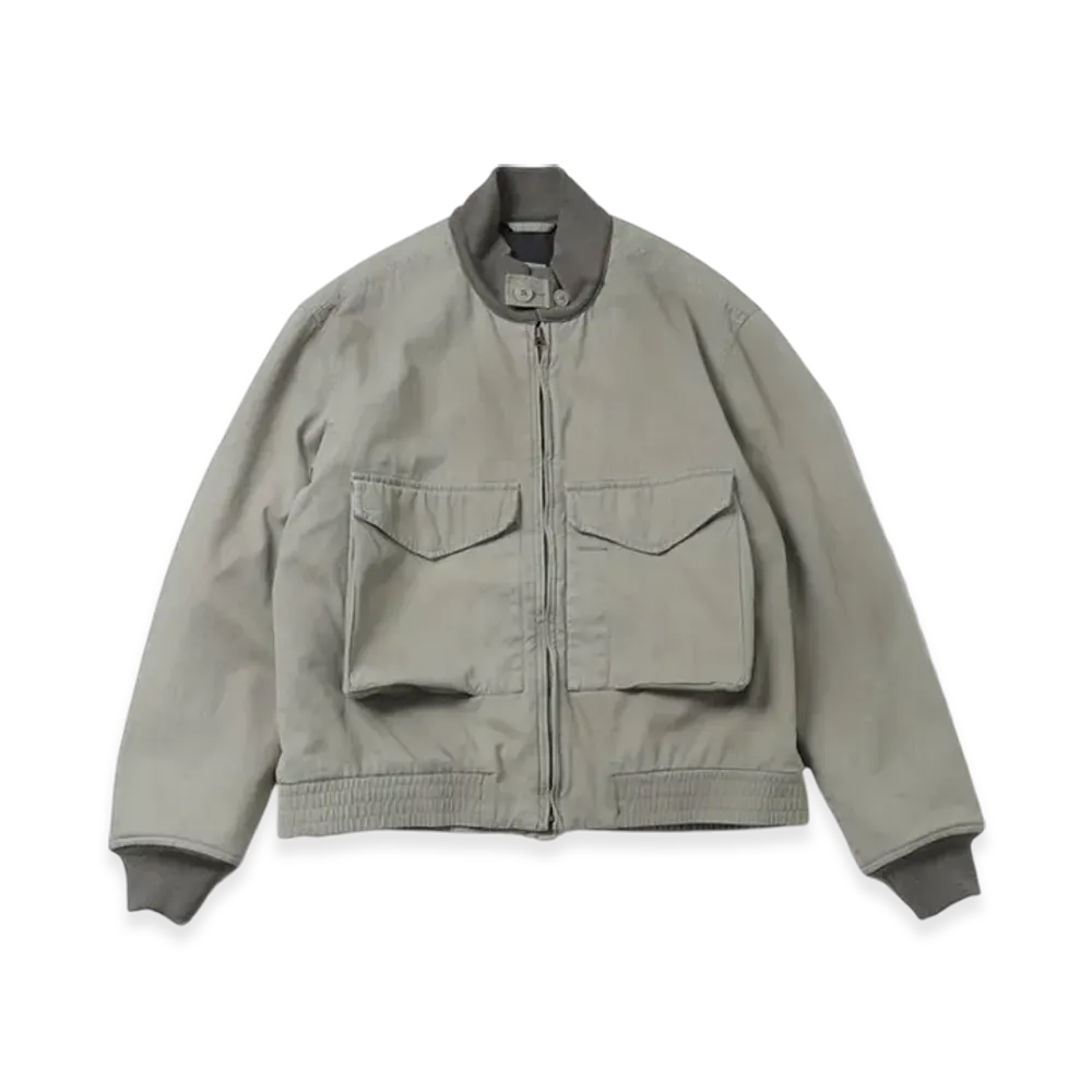 A.PRESSE Vintage US Navy Type G-8 Flight Jacket "Greige"