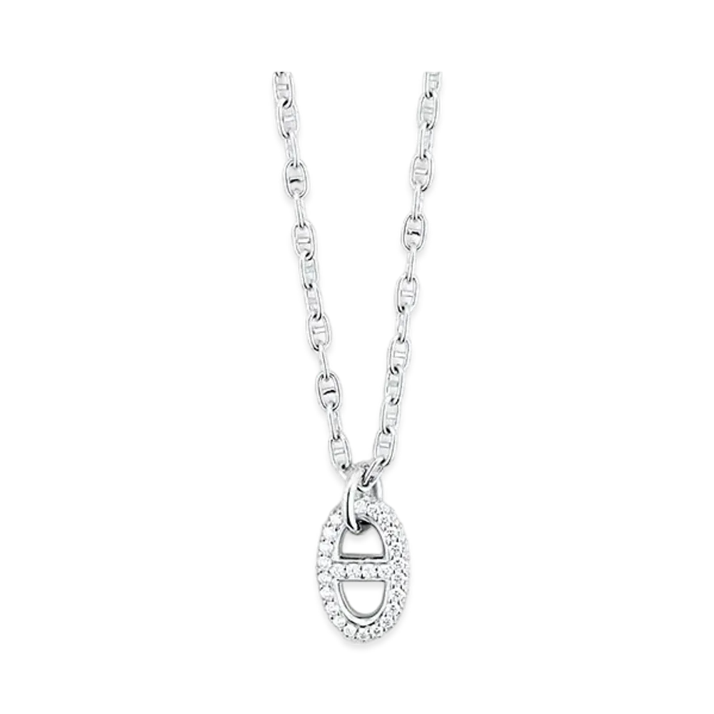 Hermes Farandole Pendant Small Model "White Gold"