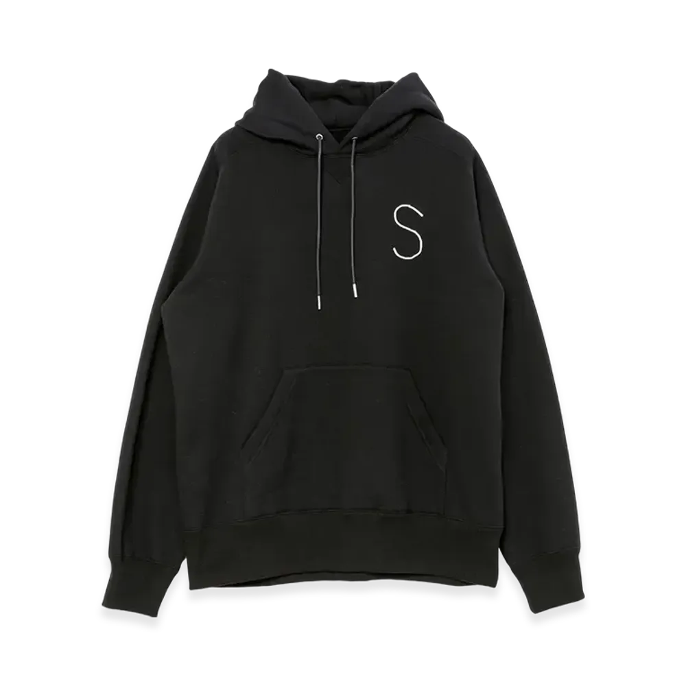 sacai Graphic Print Hoodie "Black"