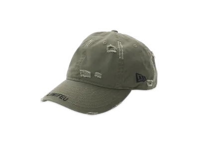 NEW ERA x LIMI feu Damaged Cotton 9Thirty "Khaki"