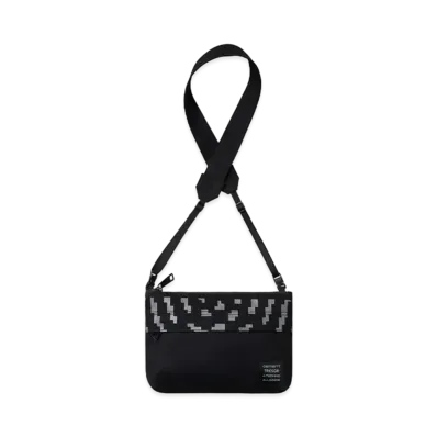 Carhartt WIP x TRESOR Way Of The Light Strap Bag "Black/Dark Grey"