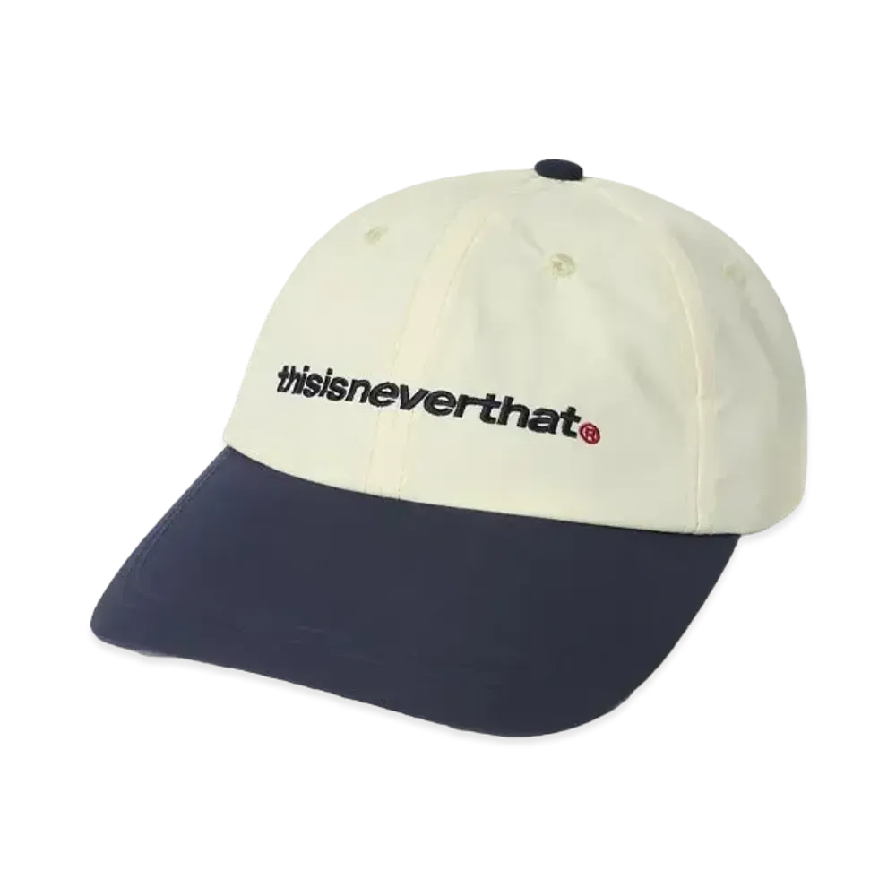 thisisneverthat SP-Logo Nylon Cap "Ivory/Navy"
