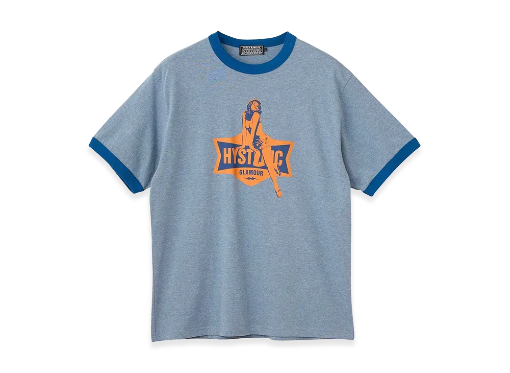 HYSTERIC GLAMOUR Electric Lady Tee "Blue"