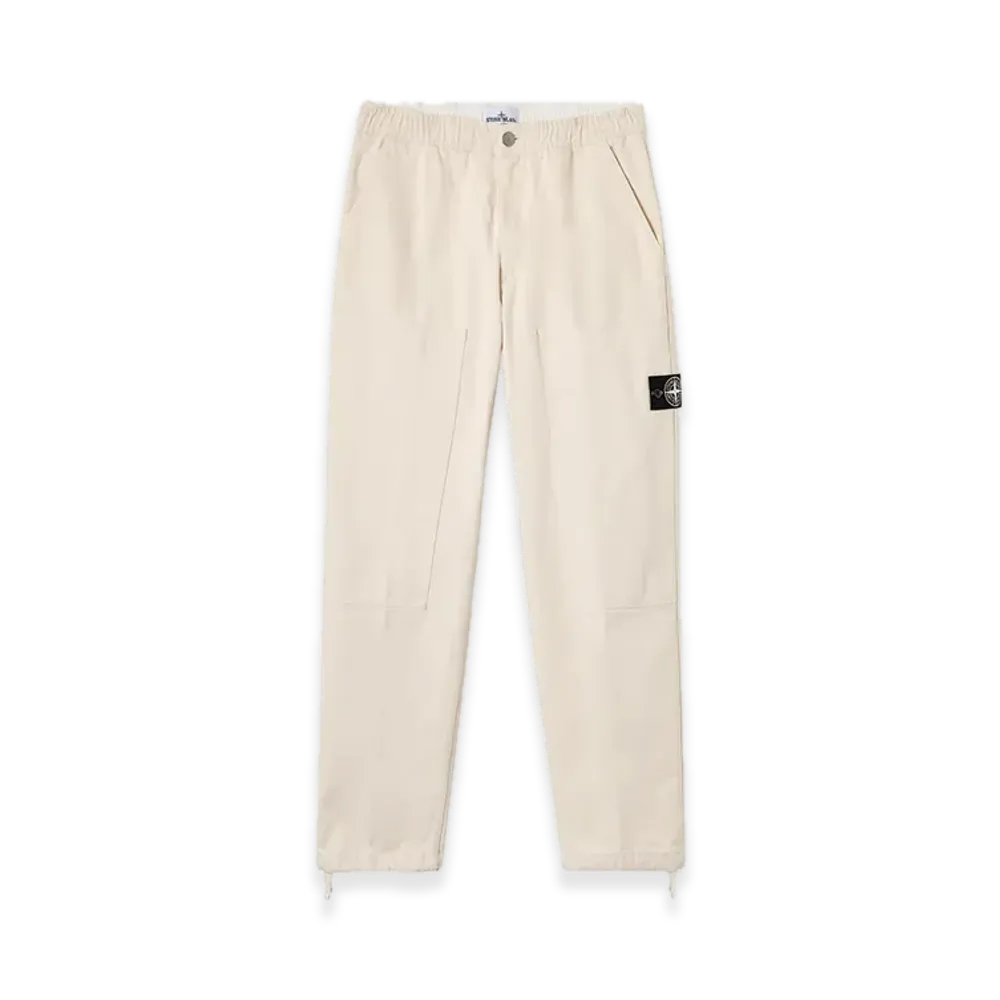 Stone Island Raw Beauty 3100001 Natural Cotton Gabardine "Ivory"