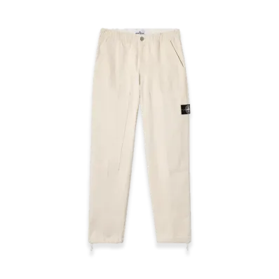 Stone Island Raw Beauty 3100001 Natural Cotton Gabardine "Ivory"