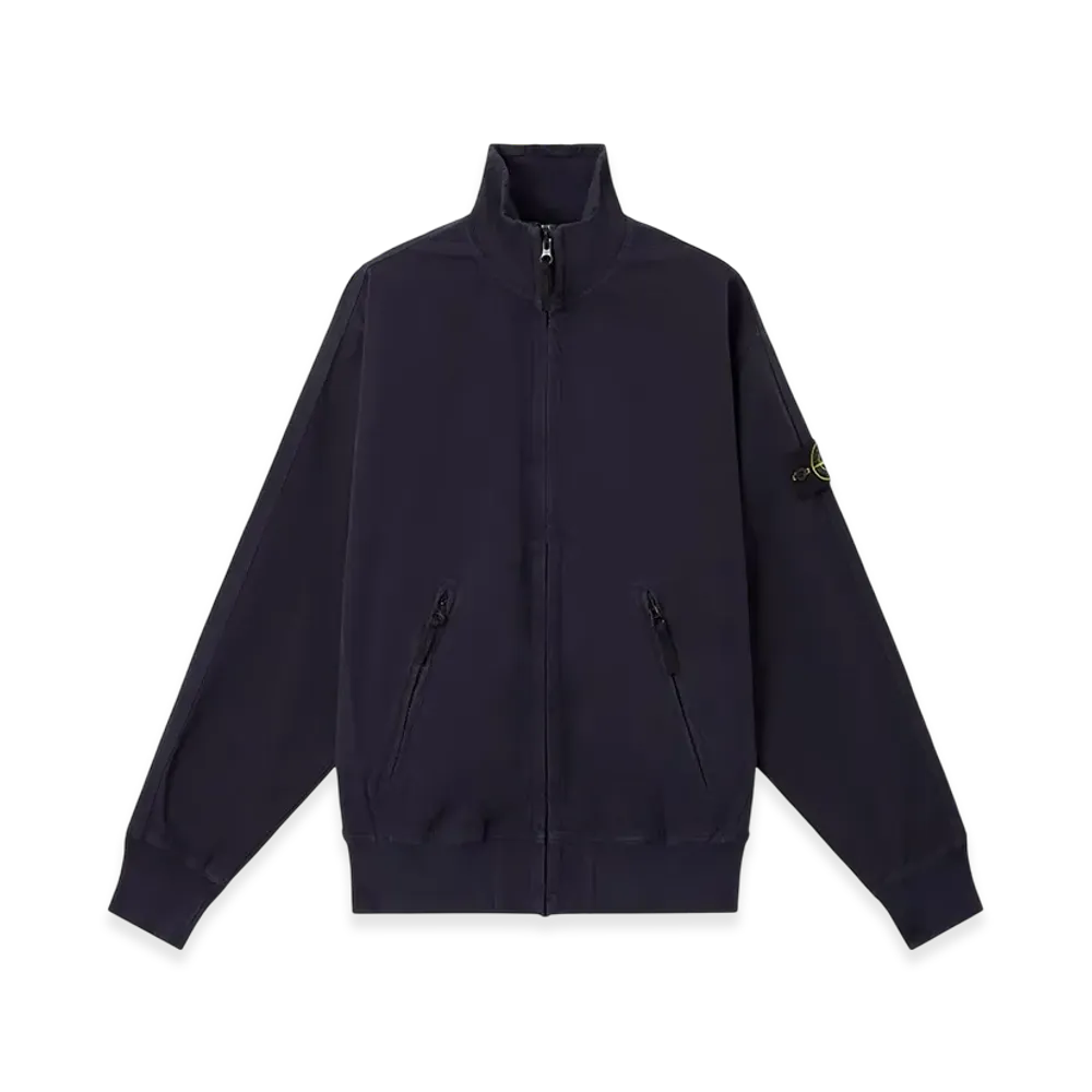 Stone Island Zip Up Cardigan "Navy"
