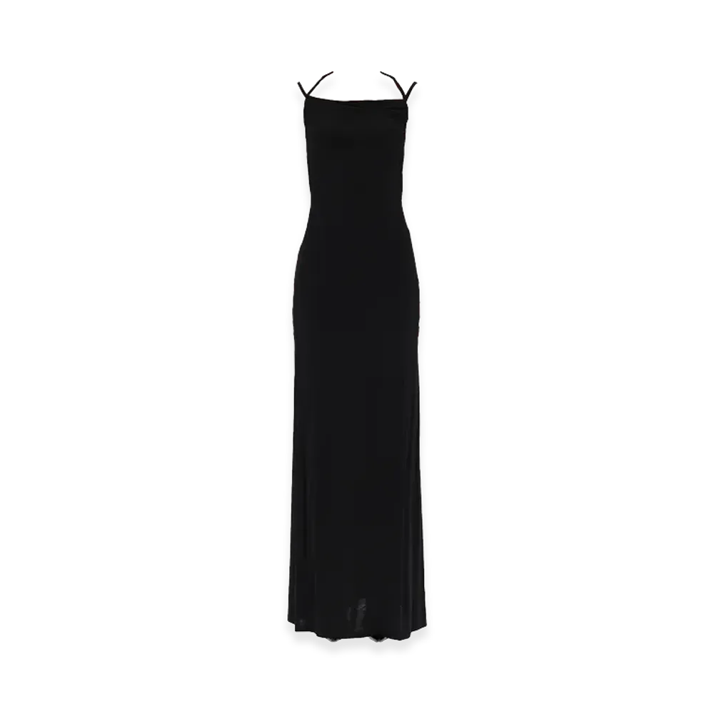 Marine Serre Women's Dresses "Black"
