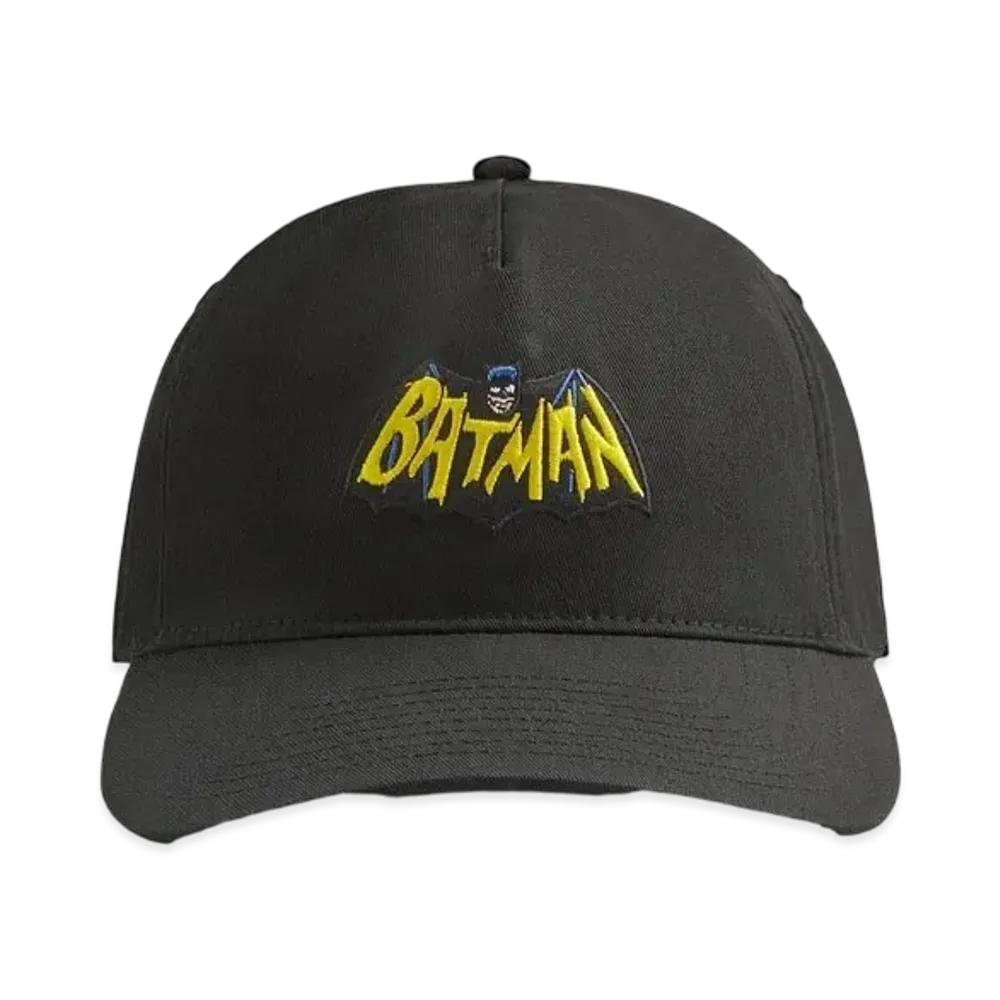 Kith x Batman Twill Low Pinch Crown Snapback "Black"
