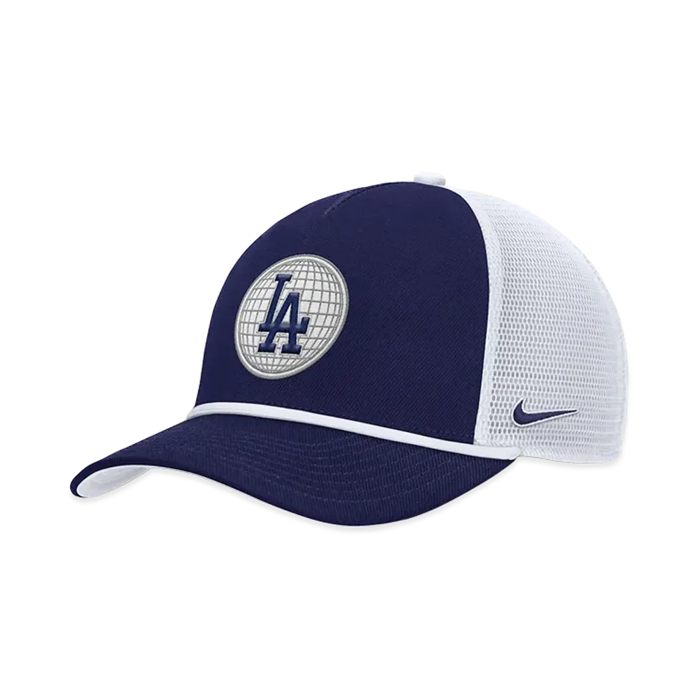 MLB x Nike Dodgers Primetime Dri-FIT Panel Trucker Cap "Blue/White"