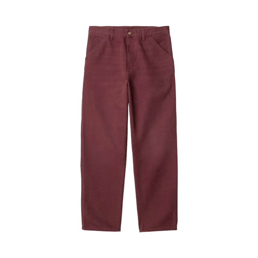 Carhartt WIP Single Knee Pant "Malbec(Aged Canvas)"