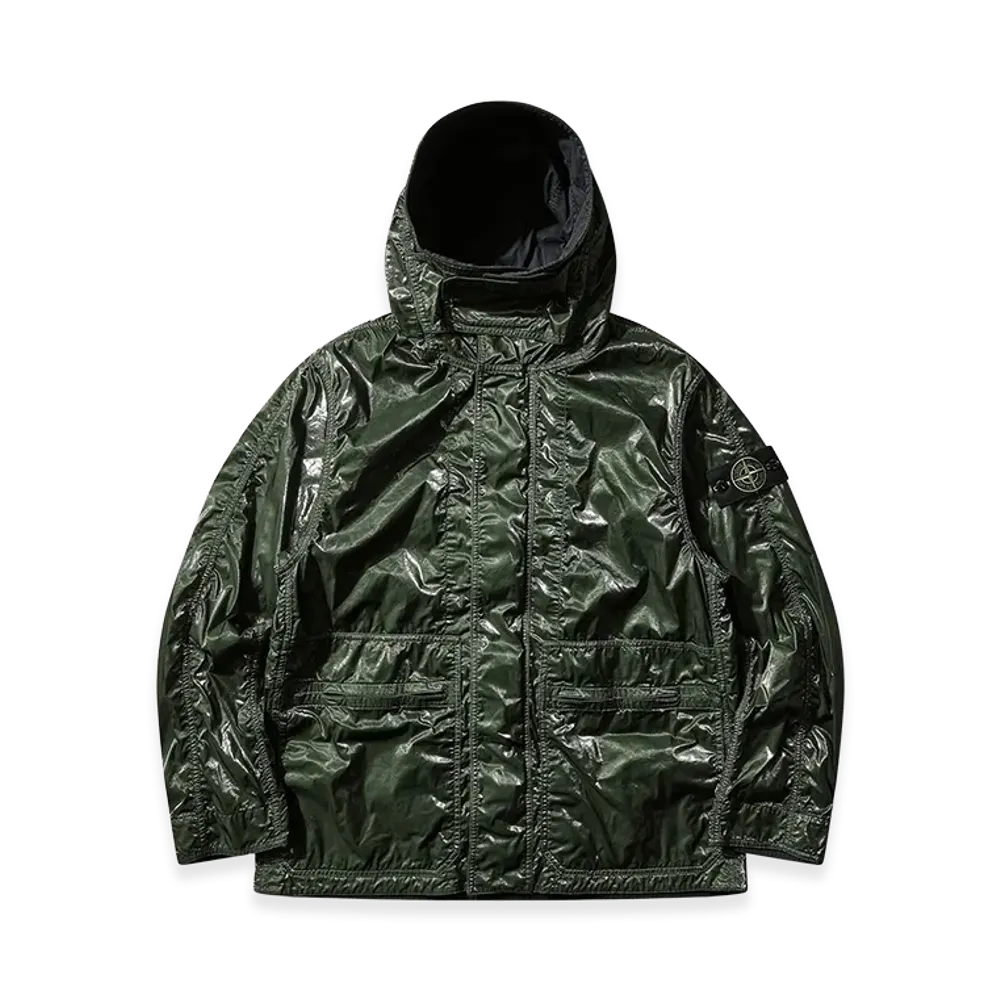 Stone Island x New Balance Nylon Prismatico-TC Hooded Jacket "Juniper"