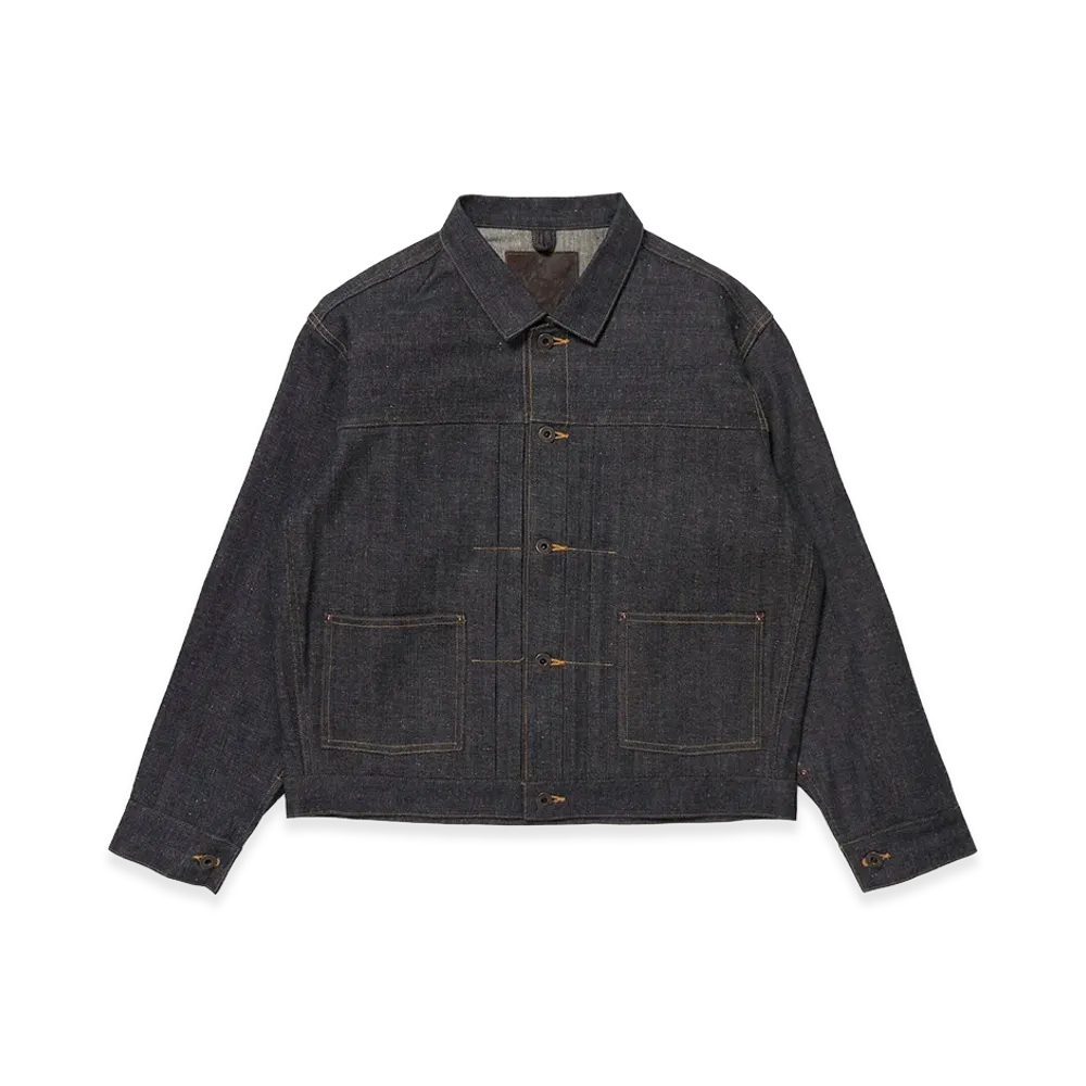 T.T Taiga Takahashi LOT.714 Denim Jacket Side Panel "Raw Indigo"