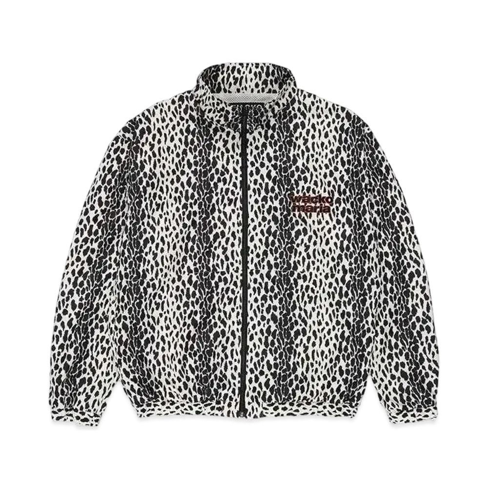 WACKO MARIA Leopard Track Jacket "White"