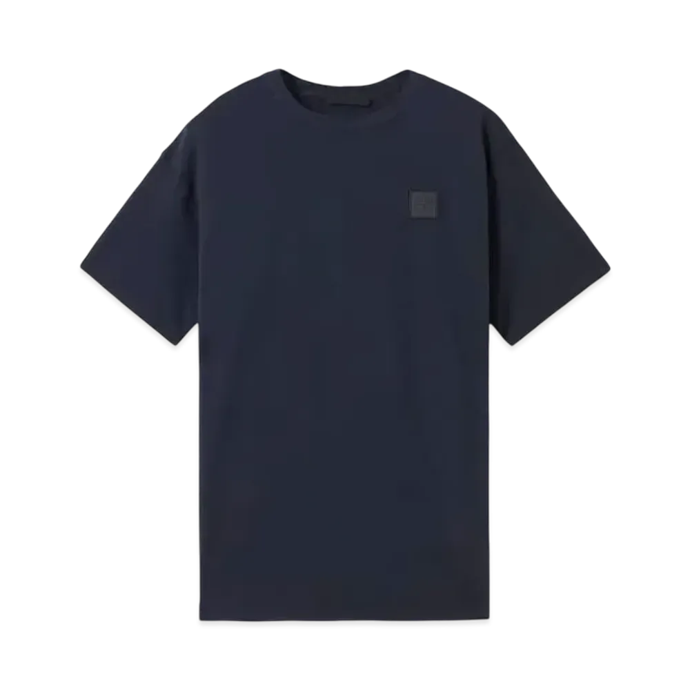 Stone Island Ghost 2100008 Crepe Cotton Jersey "Navy Blue"
