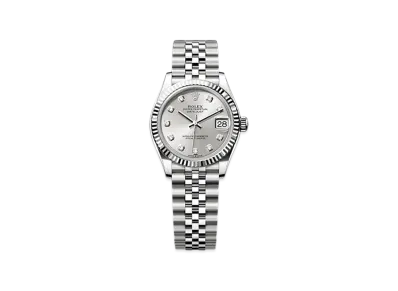 ROLEX Datejust 31mm Oystersteel & White Gold 278274 "Silver"
