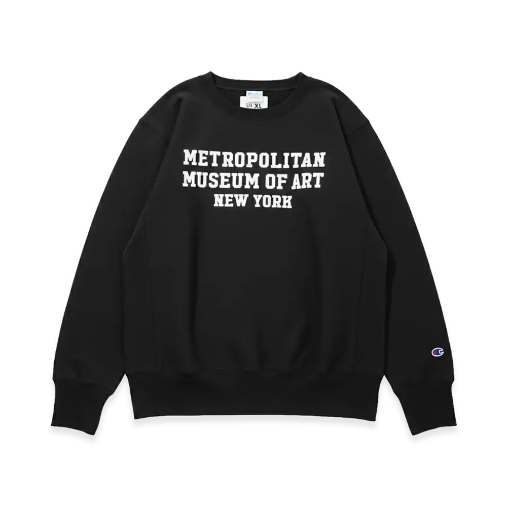 V.A. x The Metropolitan Museum of Art x Champion C/N Sweat "Black"