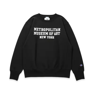 V.A. x The Metropolitan Museum of Art x Champion C/N Sweat "Black"