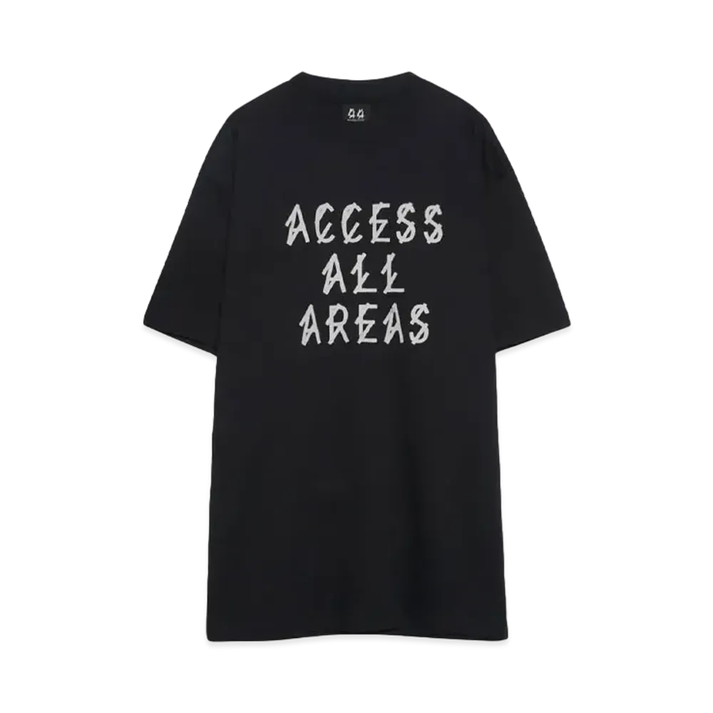 44 LABEL GROUP AAA TEE "BLACK"