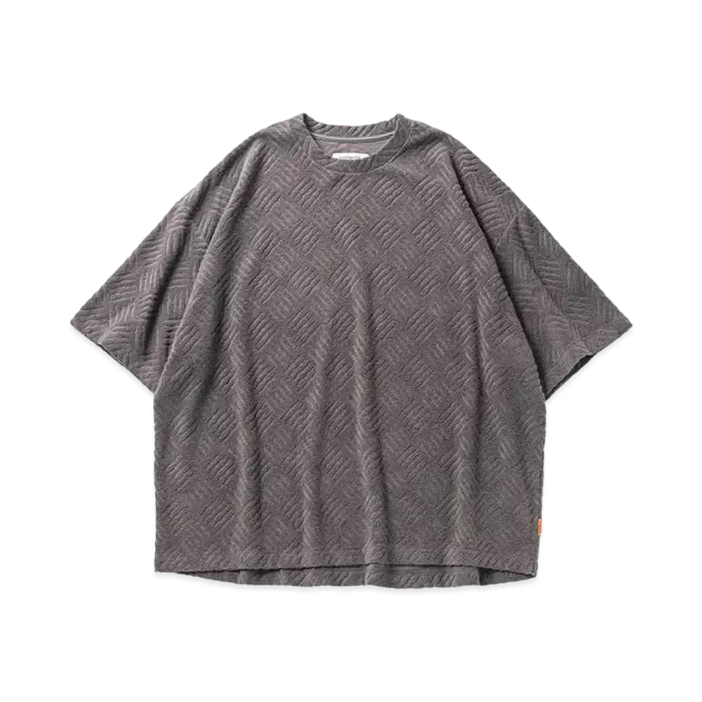 TIGHTBOOTH Checker Plate T-shirt "Charcoal"